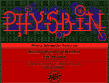 Tablet Screenshot of physbin.com